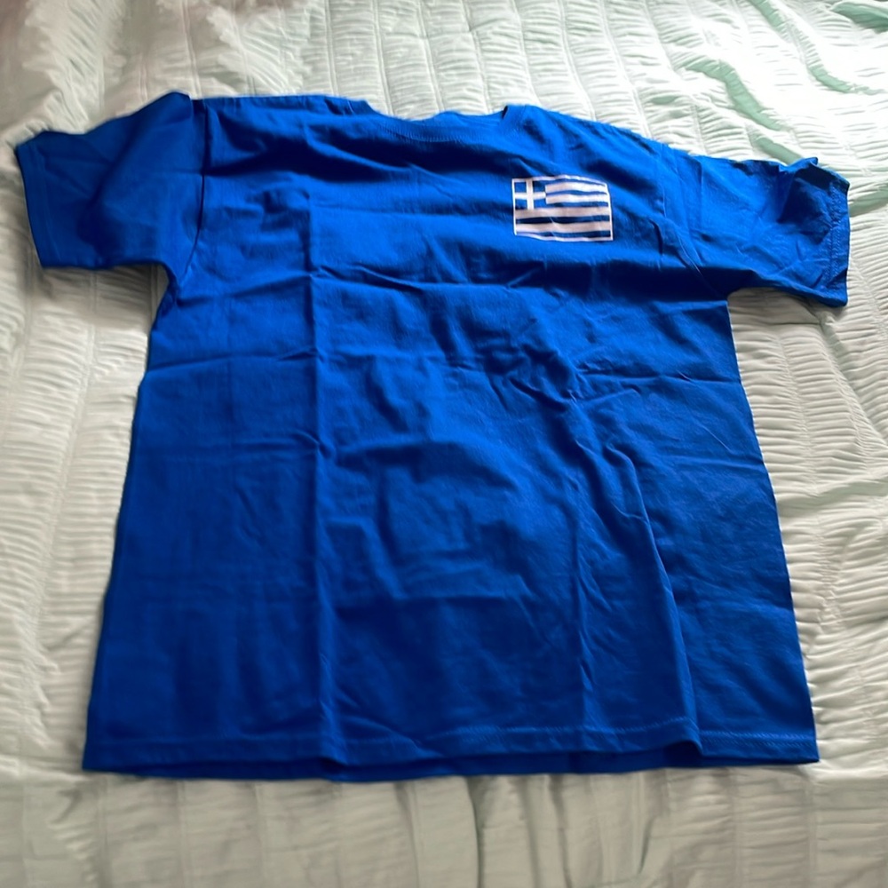 Greek flag T-shirt